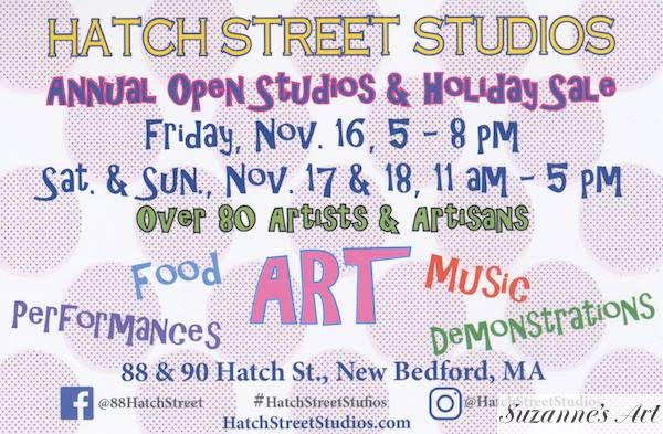 Hatch Street Studio Annual Open Studios & Holiday Sale | Suzanne's Art
